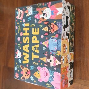 14 Pack Fun Carnival Animal Washi Scrapbooking Tape NWT